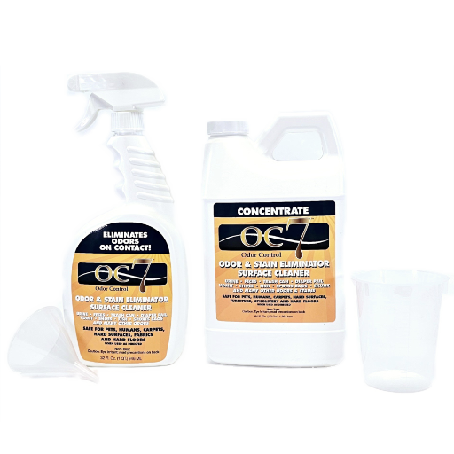 64oz OC7 ™ Concentrate (as little as $1.97/quart) and 32oz OC7 ™ Spray - Free Shipping!